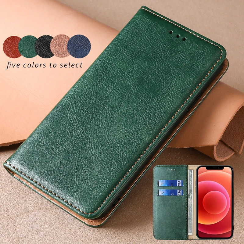 Wallet Flip Case for TCL 505 501 502 403 40 XE 40X 40R 405 406 408 40 SE Leather Magnetic Cover Card Holders