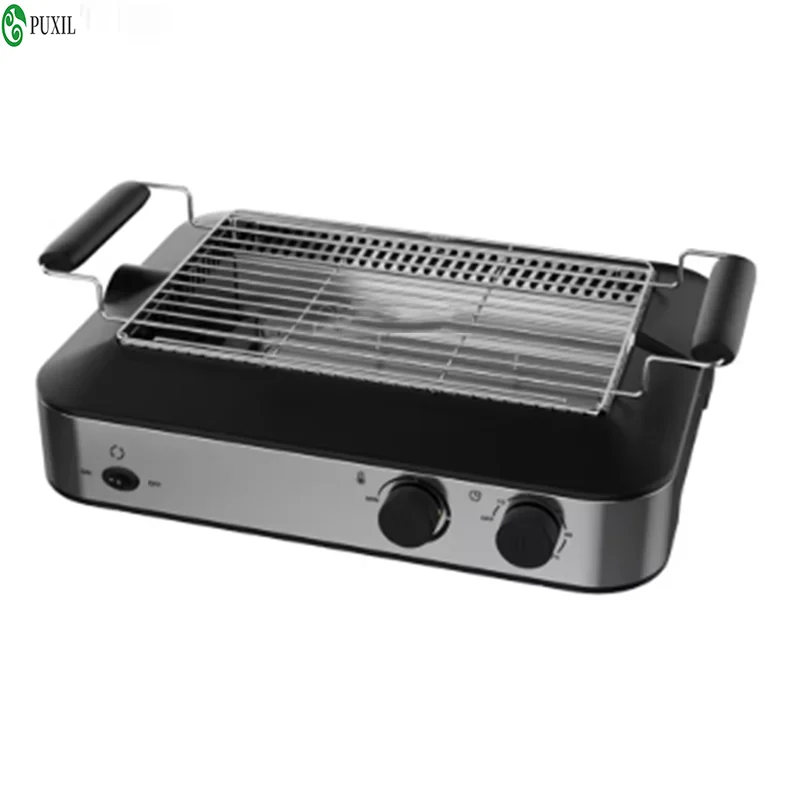 

Электрический шампур, вращающийся гриль для жарки курицы, многофункциональный портативный бездымный гриль, вращающийся электрический гриль.