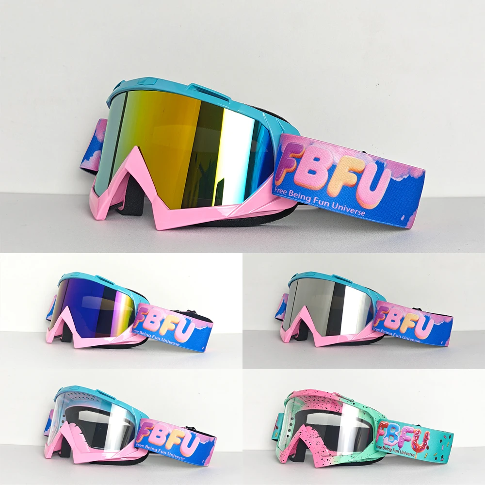 

Очки FBUF для внедорожного велоспорта, всесезонные, с HD-линзами, ветрозащитные, пылезащитные, для квадроциклов, BMX, для мужчин и женщин, для активного отдыха