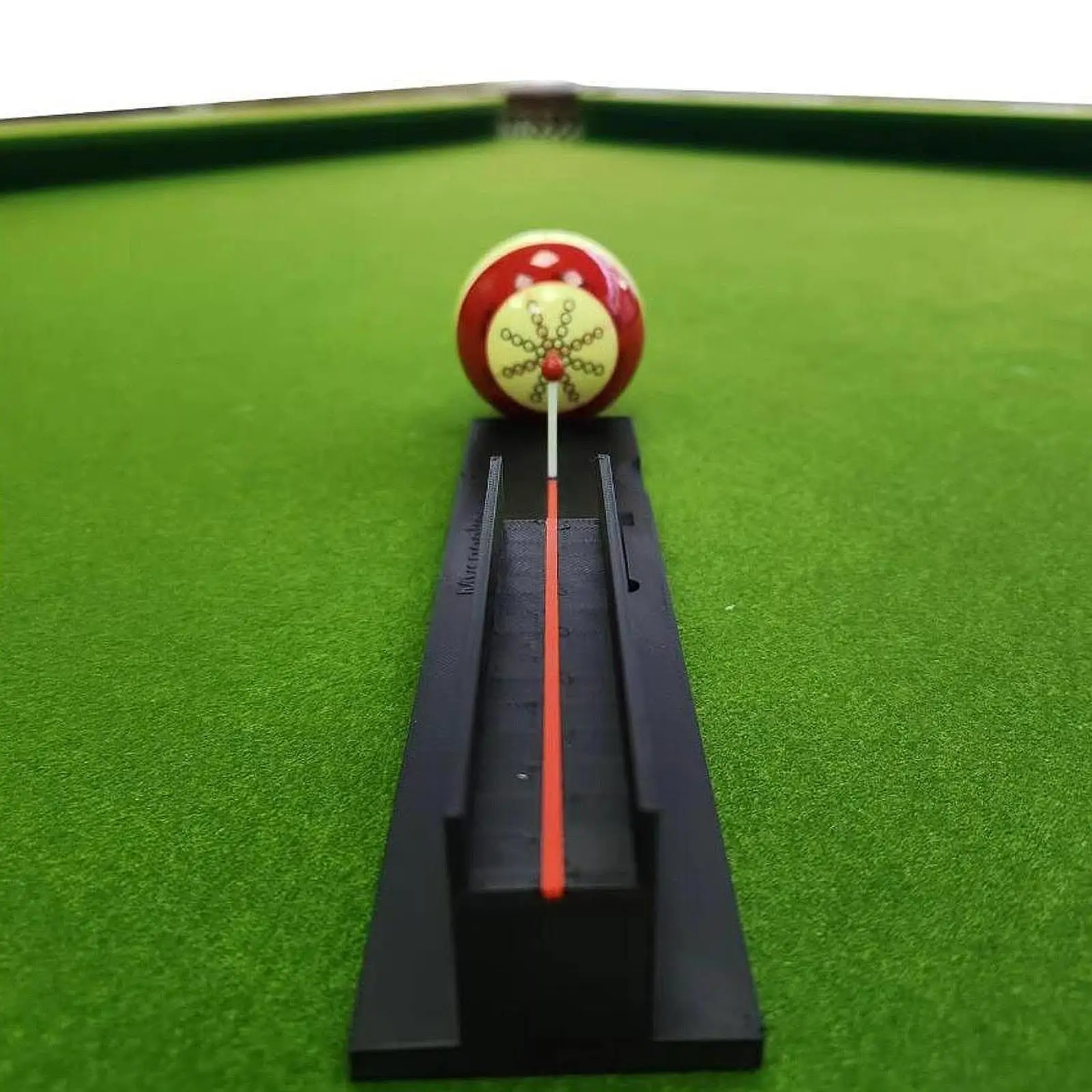 

Billiard Stroke Exerciser Pool Training Device Aiming Practice Portable