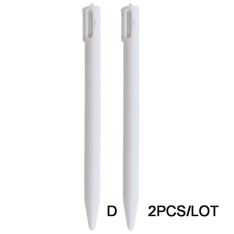 YuXi 2PCS For NDSL 3DS Touch Screen Pen Game Console Touch Resistance Pen Plastic Pen Handwriting Pen Screen Pen