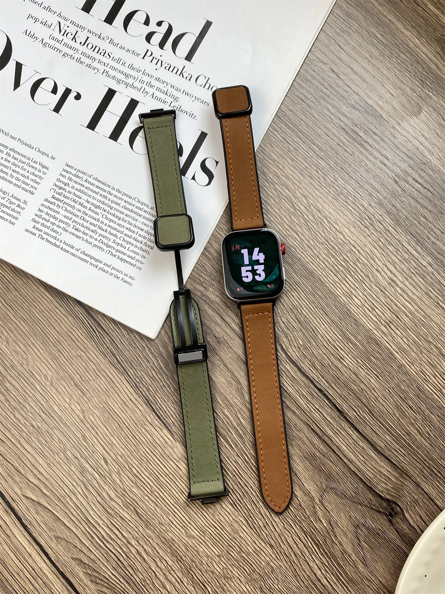 Pasek ze skóry naturalnej + silikonowy do zegarka Huawei Fit 3, inteligentna bransoletka magnetyczna do zegarka Huawei fit3, akcesoria do paska do zegarka