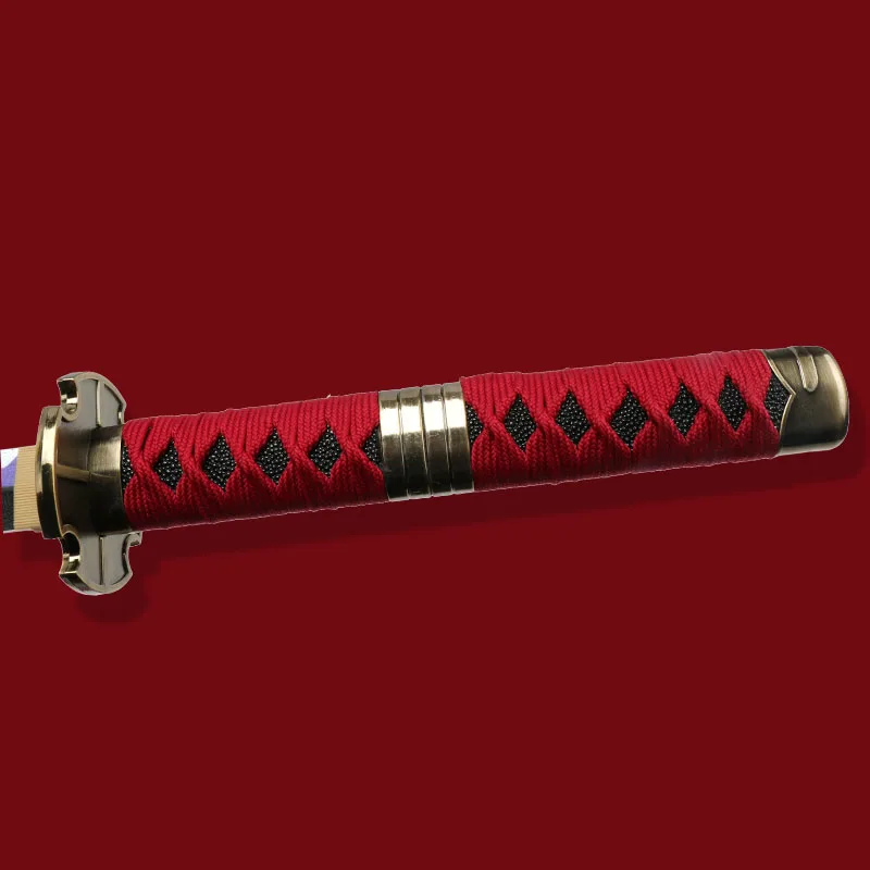 Lame Roronoa Zoro Katana en bambou, 104cm/41 pouces, jouets pour cadeaux, Collection de personnages de Cosplay