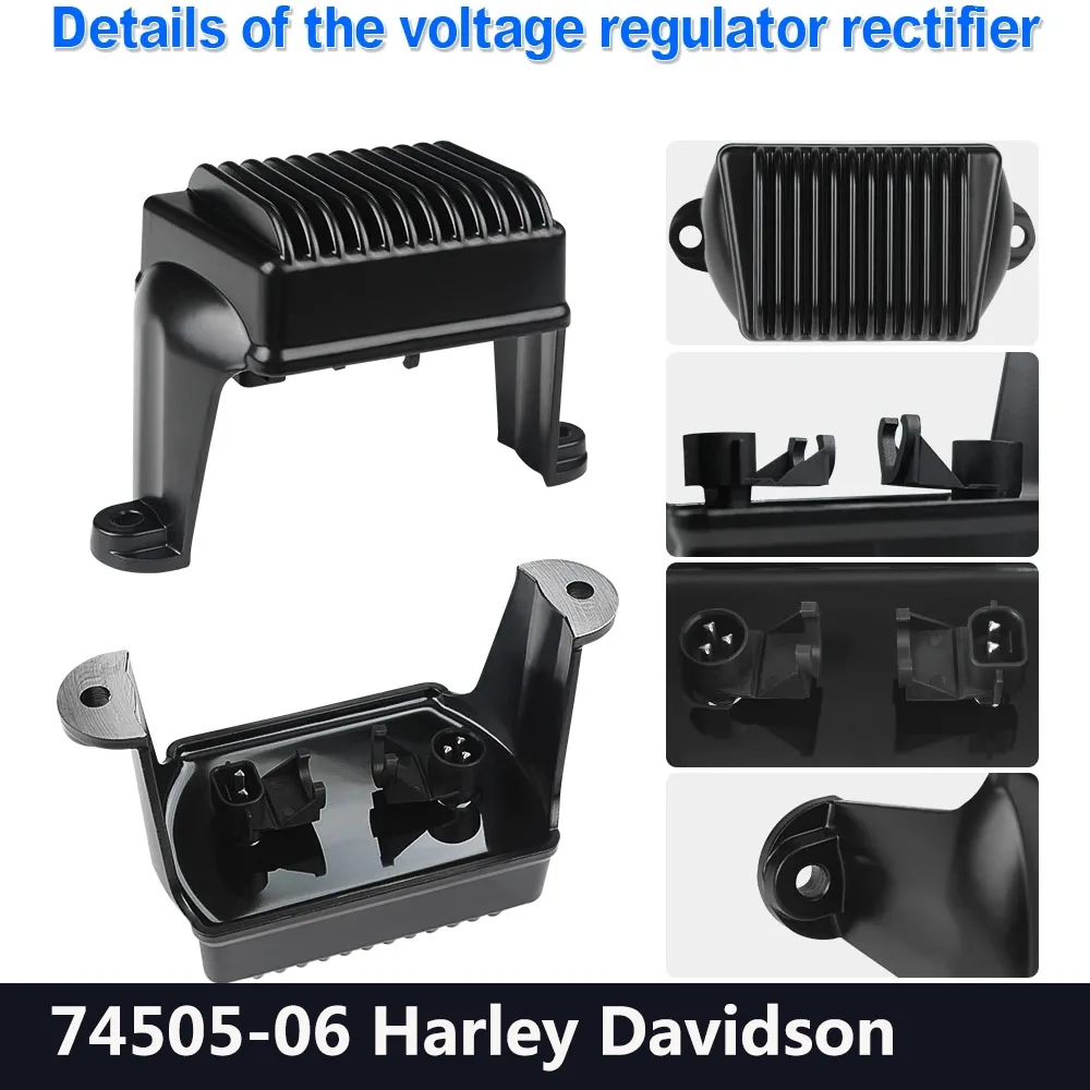 74505-06 Voltage Regulator Harley 74505-06A Harley Voltage Regulator for Davidson Electra Glide Ultra Classic Road King