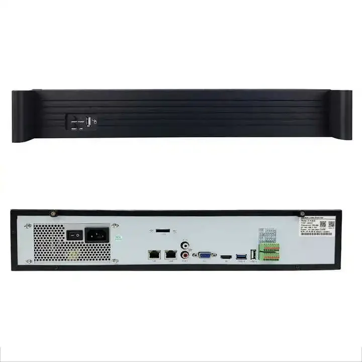 

Factory supplied Ip intelligent network video recorder 128CH 9 Sata H.265 NVR security system video recorder hard drive