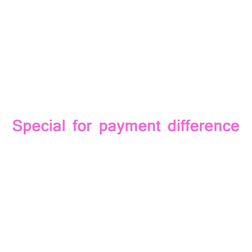 

Special for Payment Difference