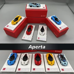 DMH In Stock 1:64 Aperta Convertible Resin Diorama Car Model Collection Miniature Toys