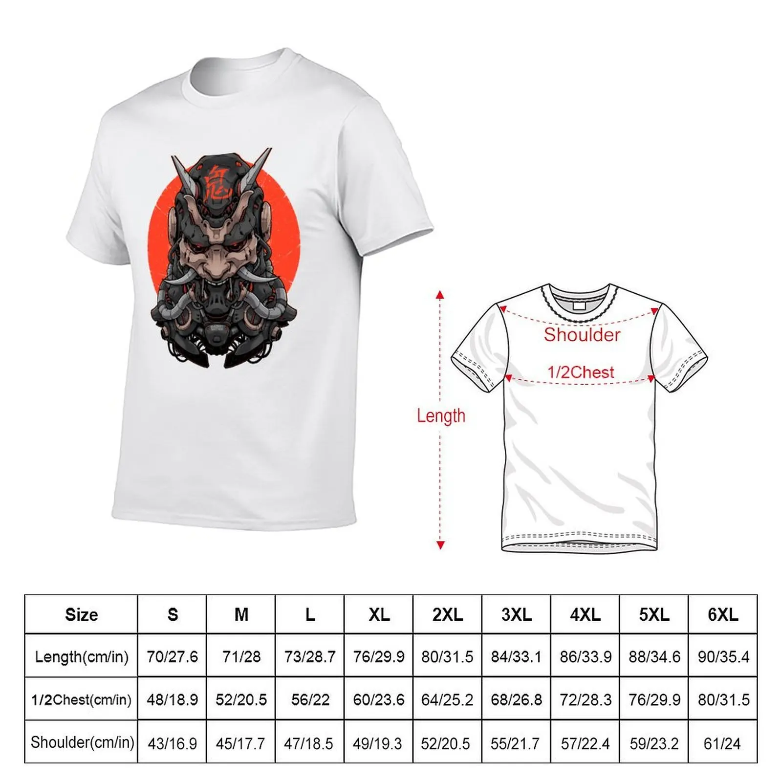 ONI MECHA - BLACKOUT VER. T-Shirt t shirt for man printed t shirts for man T-Shirt