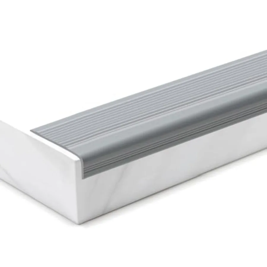 

Proflex Anti-Slip Stair Edge Protectors - 2 Inch x 36 Inch - 5-Pack - Easy Peel-and-Stick Application - Indoor and Outdoor Use