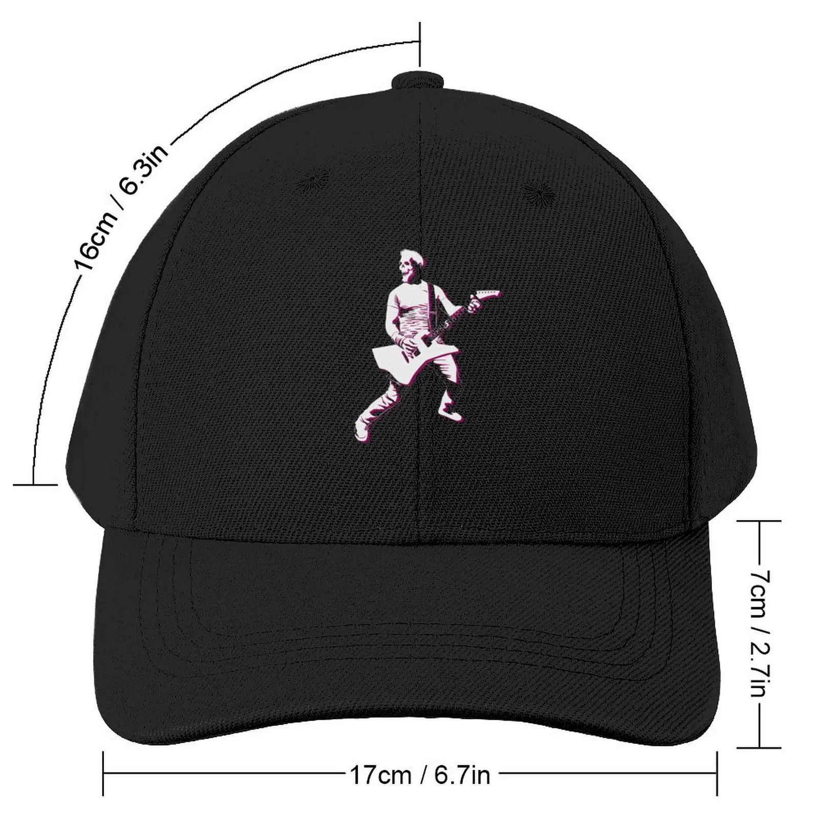 Guitar Player - Heavy Metal Baseball Cap Luxury Man Hat Military Tactical Cap Hat Beach Women Caps Men's