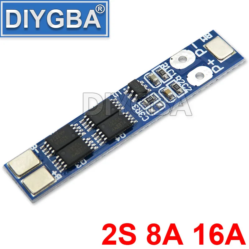 2S 3A 4A 5A 8A 10A 13A 20A 18650 scheda di protezione della batteria al litio/scheda BMS Standard/Balance igmonrq 7.4V 8.4V modulo agli ioni di litio