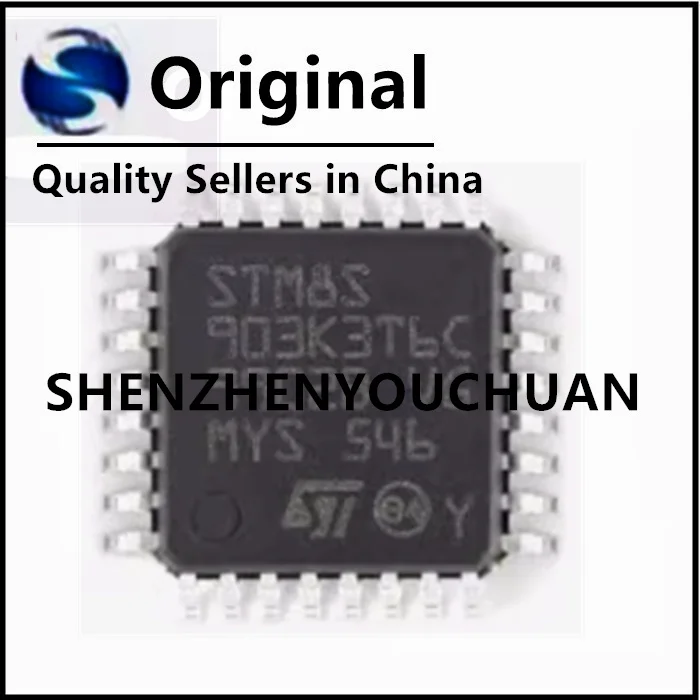 STM8S903K3T6C STM8S903 LQFP-32 IC чипсет новый оригинальный