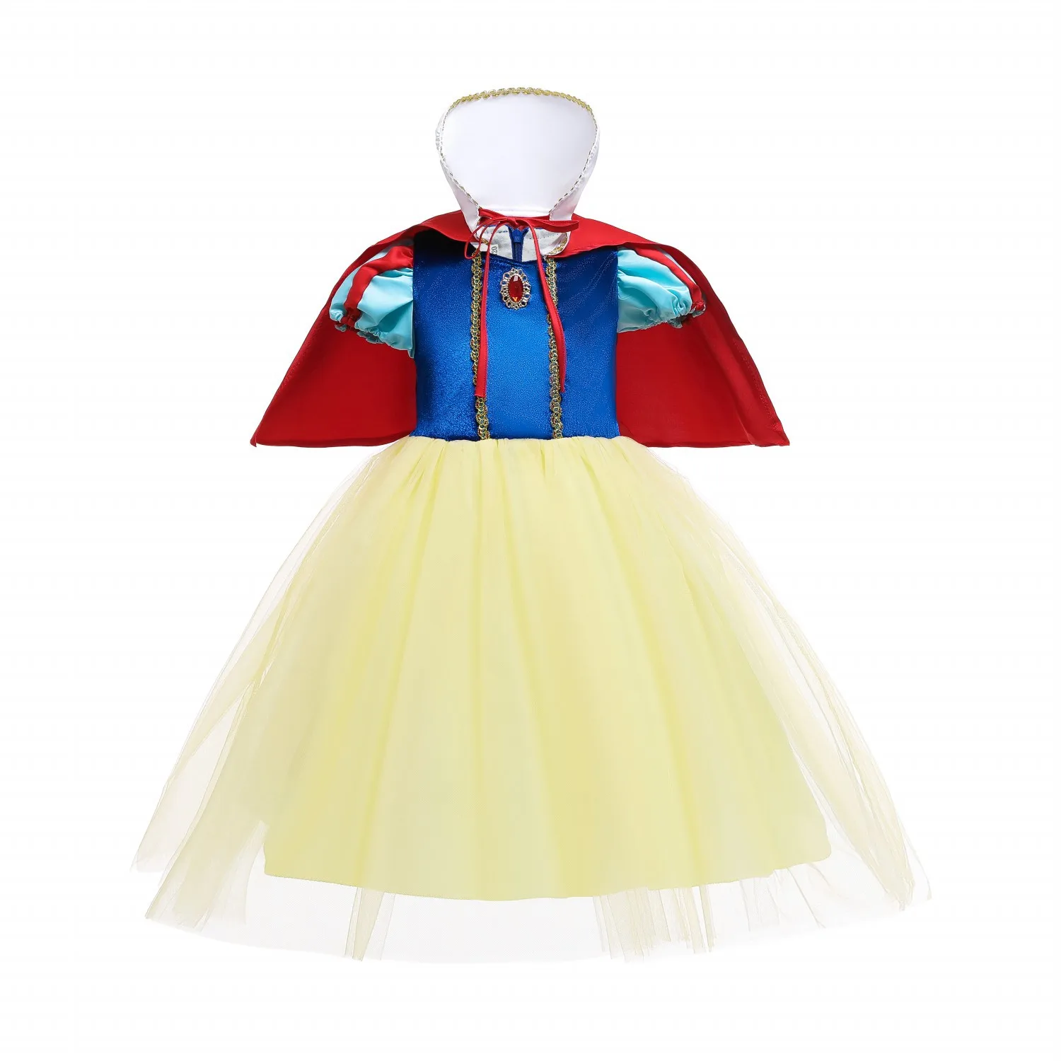 

Princess Costumes Birthday Fancy Halloween Xmas Party Dresses up for Baby Girls Snow Cosplay Outfits