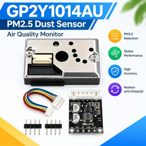 GP2Y1014AU PM2.5 Dust Sensor Air Quality Monitor Replace GP2Y1010AU0F