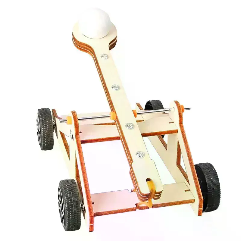 1세트 DIY 과학 실험 키트 및 교육 모델 DIY 캐터펄트 장난감 물리학 과학 장난감 어린이 선물 프로젝트