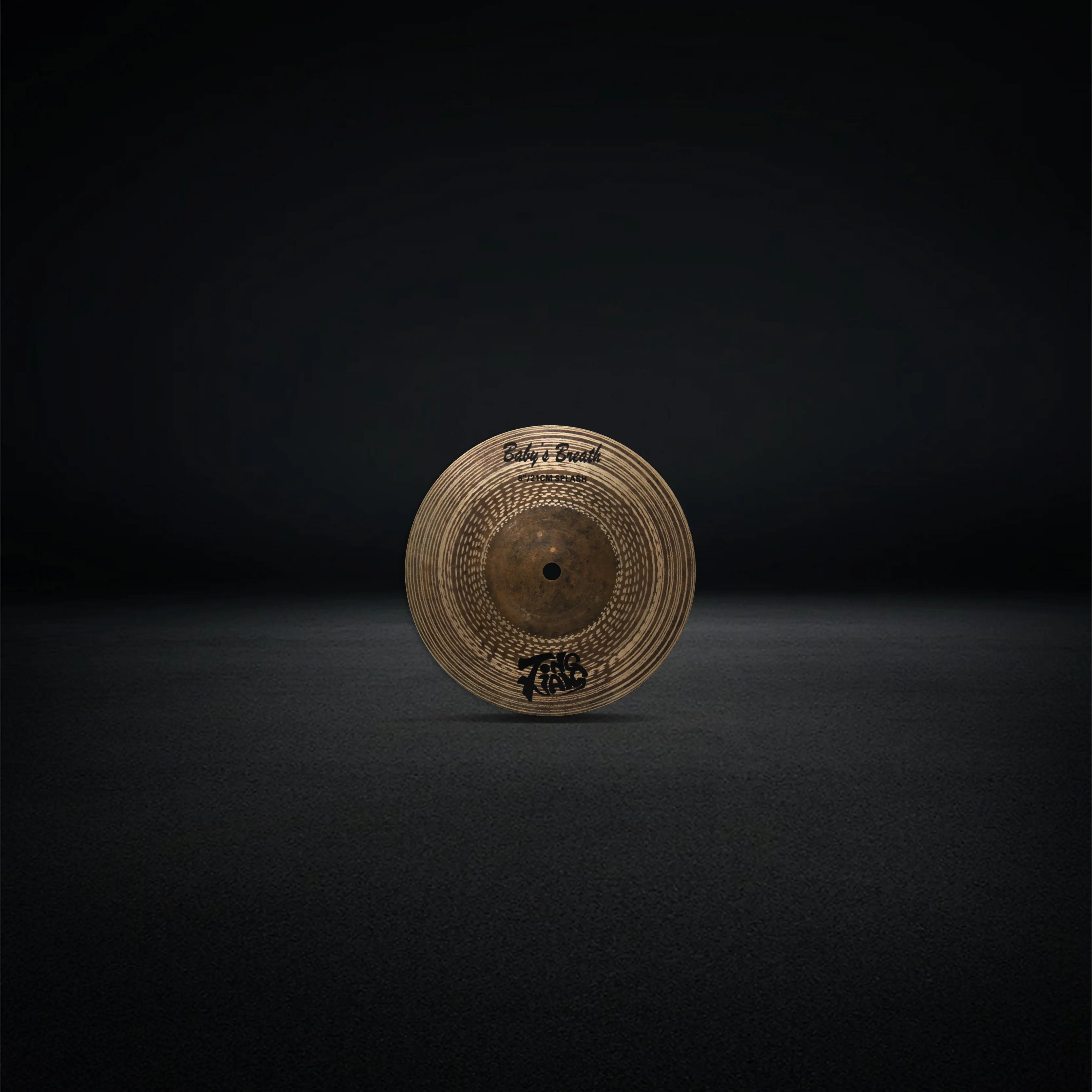 شعبية اليدوية B25 الصنج الطفل سلسلة التنفس 8 "الصنج سبلاش لمجموعات الطبول