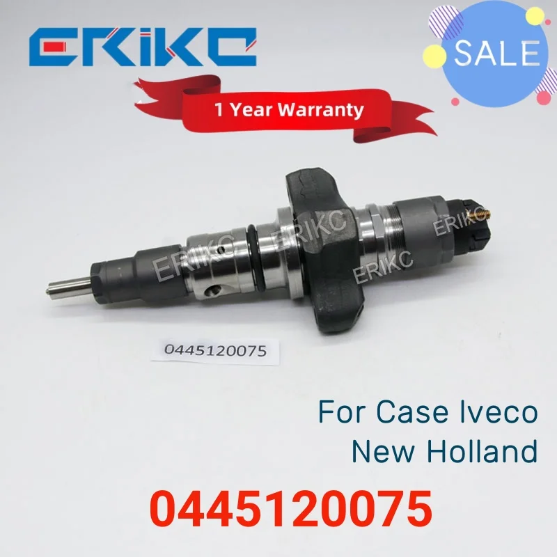 

Diesel Fuel Injector 0445120075 Common Rail Injector 0 445 120 075 Auto Injection For NEW HOLLAND FIAT GROUP Nozzle 0433171966