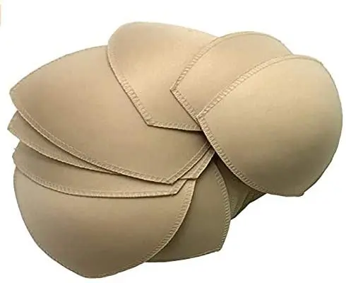 Trójkąt zagęszczony wkładek do biustonosza wkładki Push Up klatki piersiowej dla sportu Bikini Top wymienny wzmacniacz wyściełane osłony na sutki wkładek do biustonosza s
