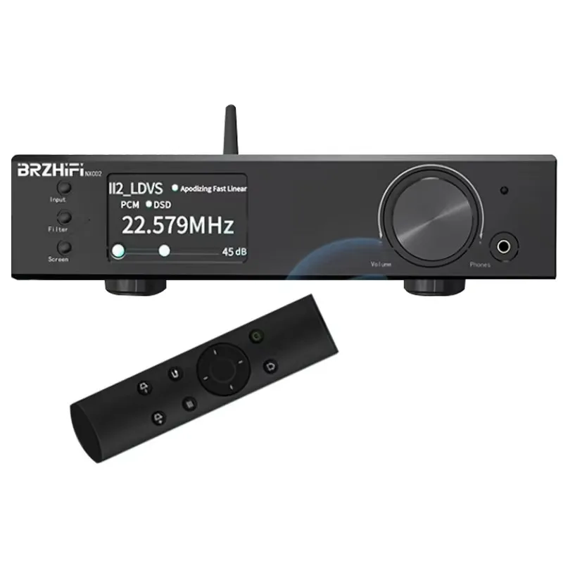 NXC02 Dual Core ES9038PRO Digital Audio Balance HIFI Decoder USB IIS AES Optical Bluetooth 5.1 Decoder