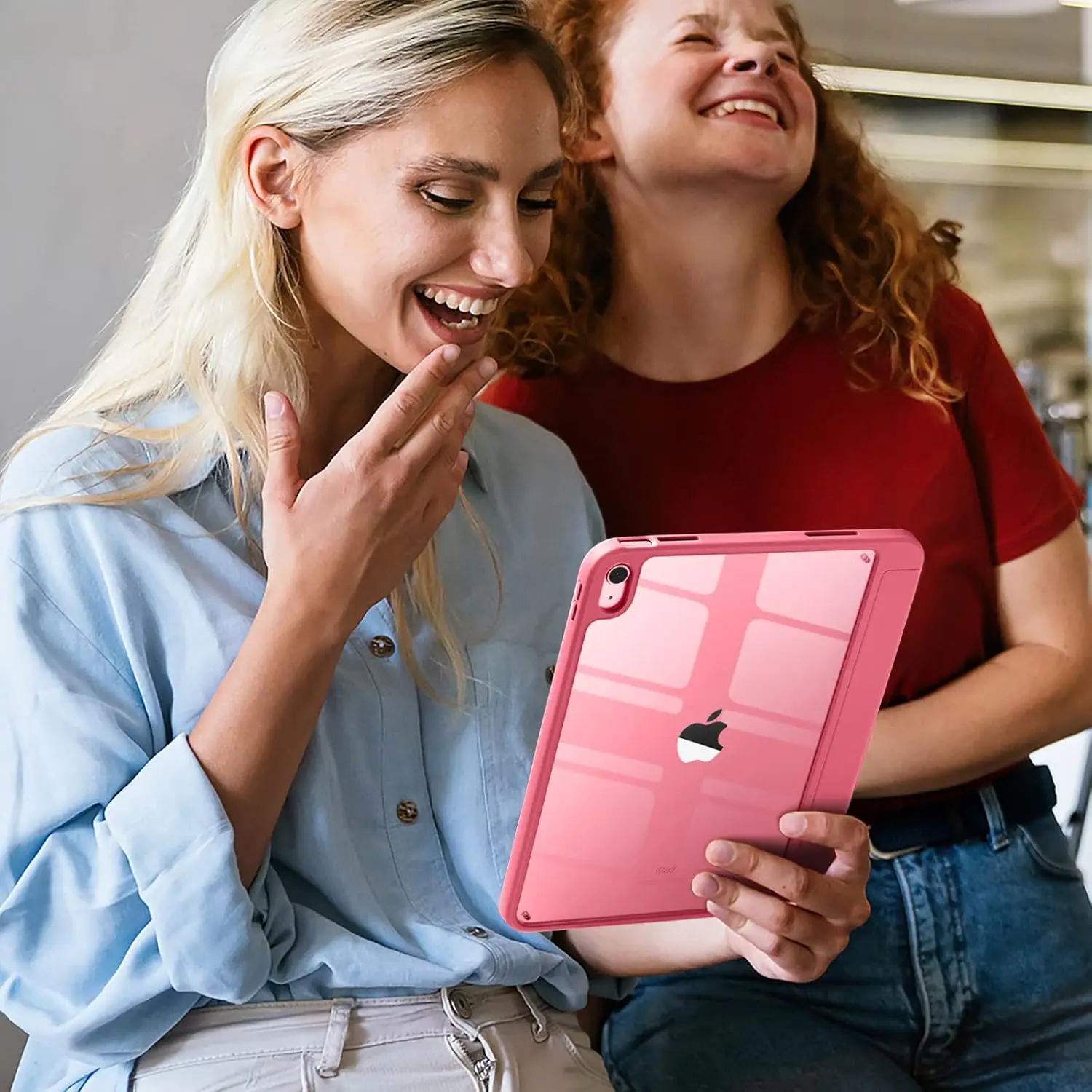 iPad (A16) 第11世代ケース 11インチ 2025年、iPad 第10世代ケース 10.9インチ 2022年用 ペンシルホルダー、自動スリープ/ウェイク機能付き