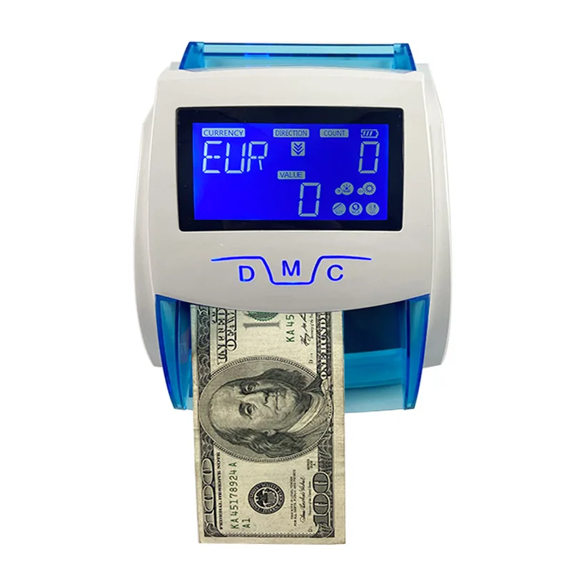 XD-520B USD EUR MYR THB LBP Money counter Fake notes detector with 4 sides insertion Money detector