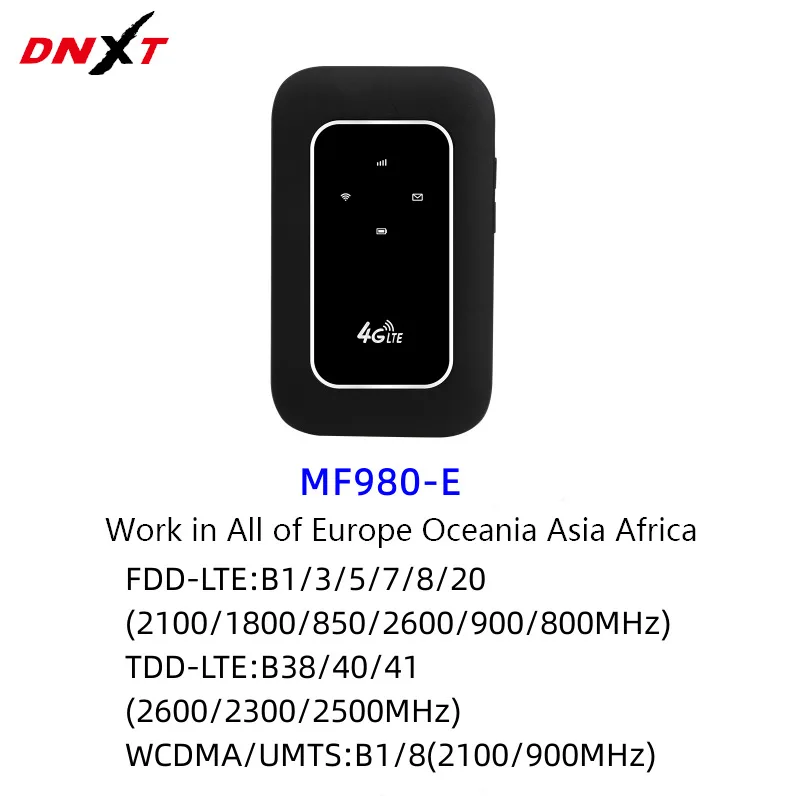 4G router pocket wifi router portable MIFI wireless mobile SIM card with WPS function