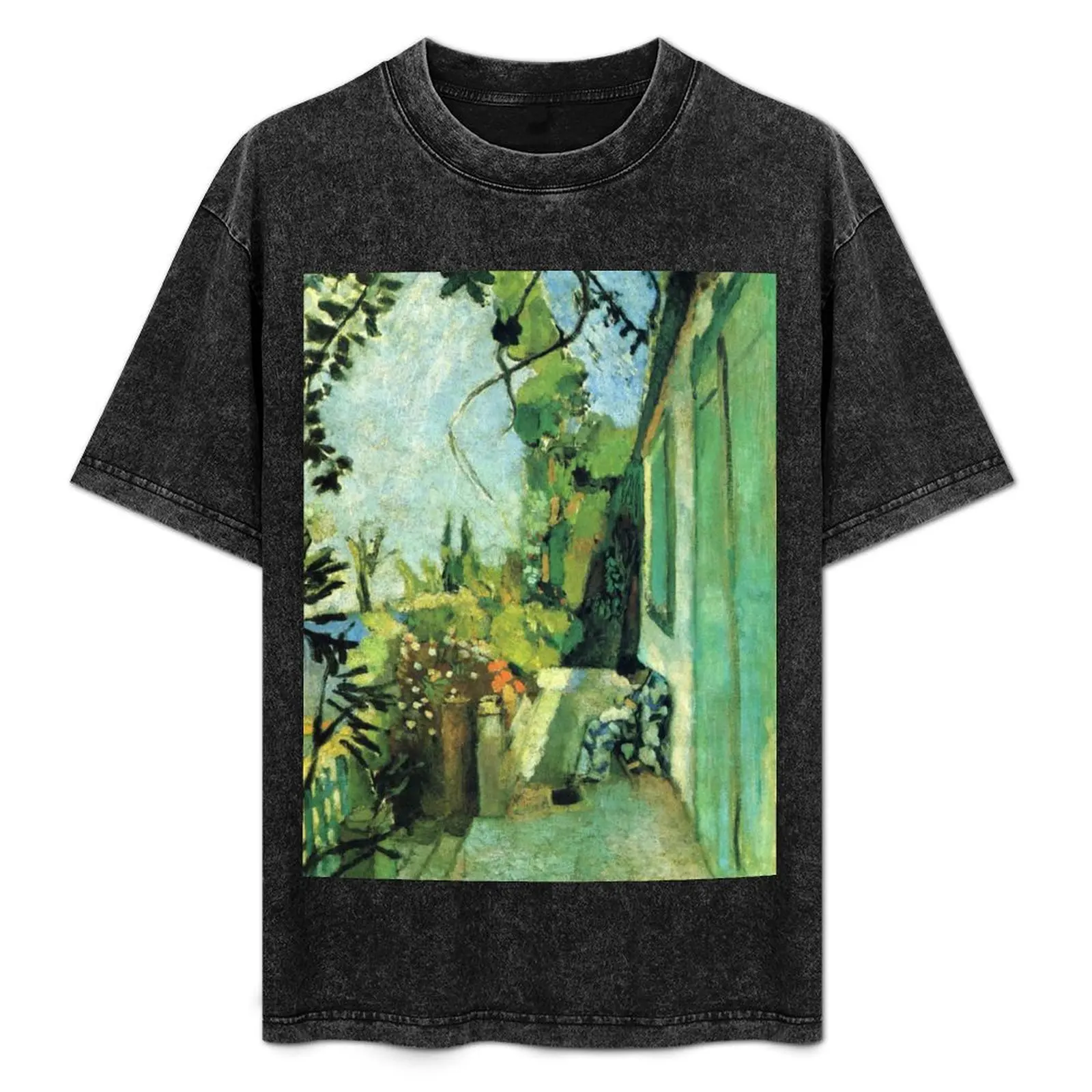 

The Terrace St. Tropez Matisse T-Shirt Daily Wear Plain Short Sleeve Shirt