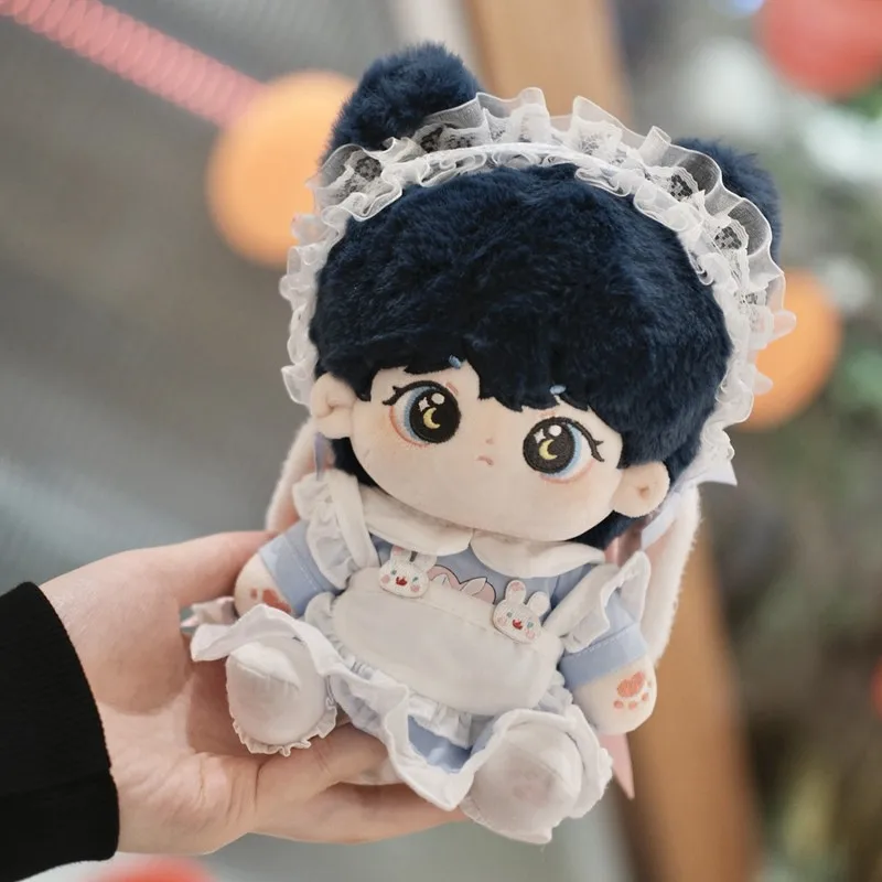 Doll Clothes for 20cm Idol Doll Outfit Accessories Kawaii Maid Suit for Super Star Cotton Dolls Toys Collection Gift