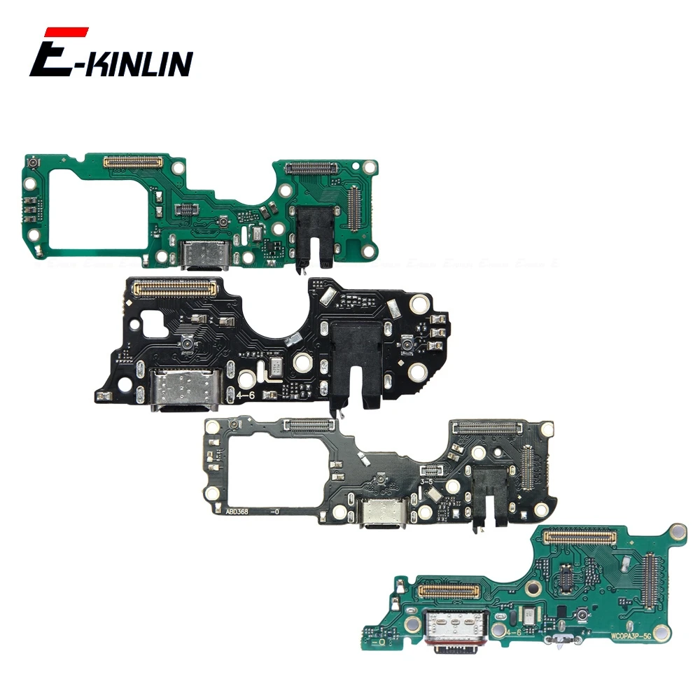 Разъем для зарядки, разъем для док-станции с микрофоном, гибкий кабель для OPPO F21 F21s F23 F27 Find X3 Lite X5 X6 Pro Plus 4G 5G