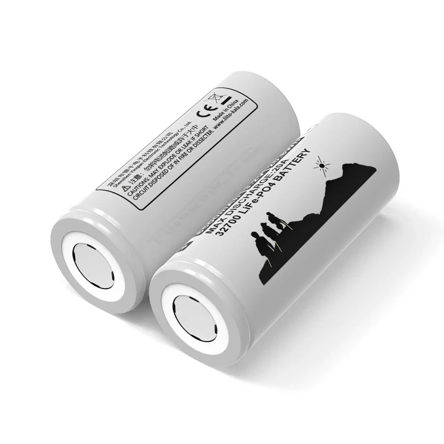 1-20PCS LiitoKala LII-65S 3.2V 32700 6500mAh LiFePO4 Battery 20A Continuous Discharge Maximum 55A High Power Batteries