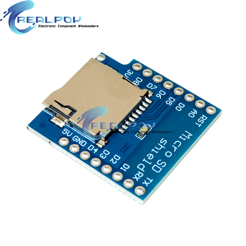 Micro SD Card Shield For WeMos D1 Mini TF WiFi ESP8266 Compatible SD Wireless Module For Arduino For WeMos D1 Mini Module