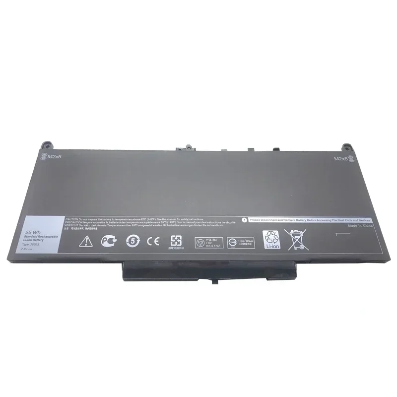 بطارية لاب توب LMDTK لأجهزة ديل Latitude ، Dell latie7270 ، E7470 ، R1V85 ، MC34Y ، 242WD ، 55 V ، 60 wh ، j5 ، جديد