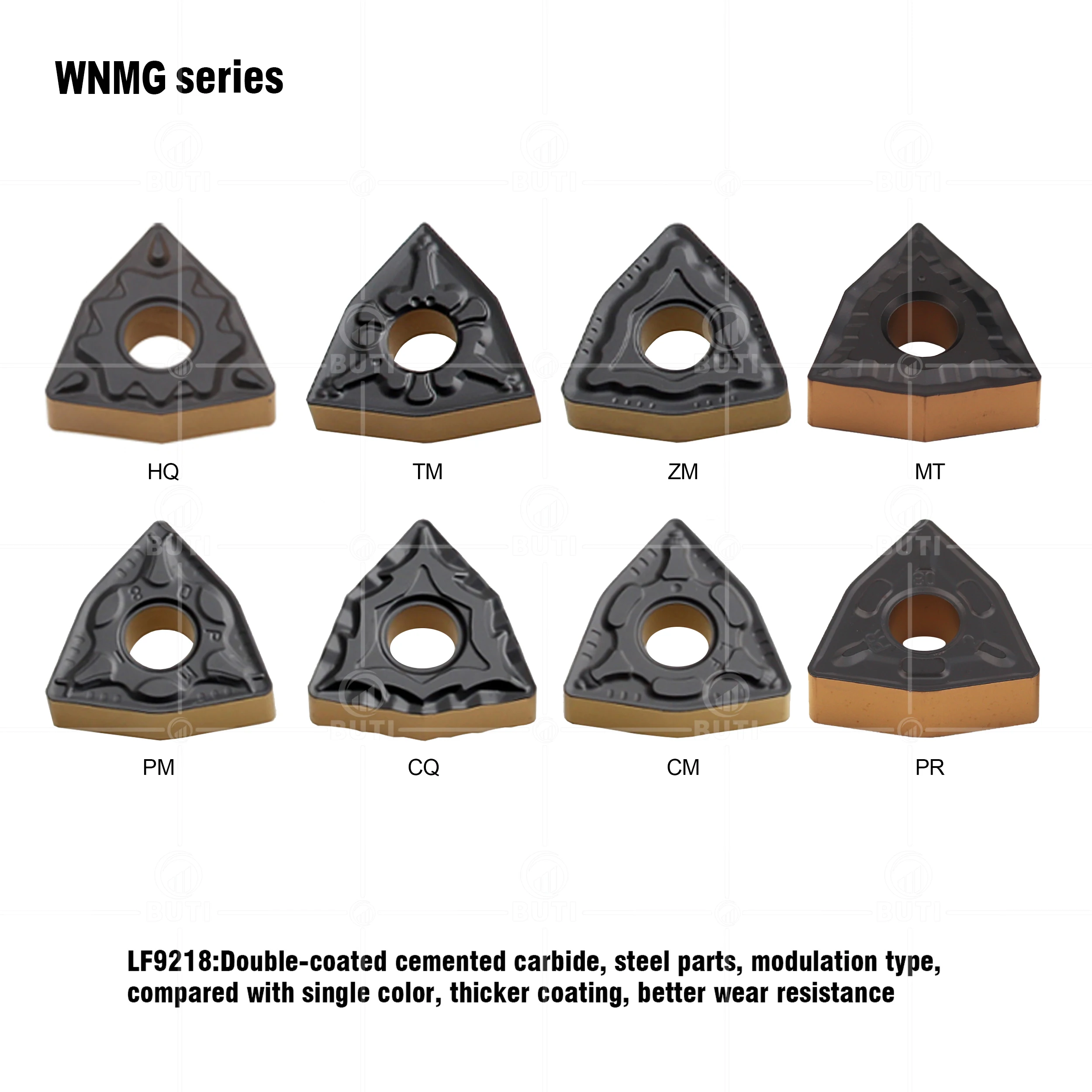 DESKAR 100% Original WNMG080404 WNMG080408 WNMG080412 HQ TM CQ PR CM PM ZM R-S L-S LF9218 CNC Lathe Cutting Tool Carbide Inserts