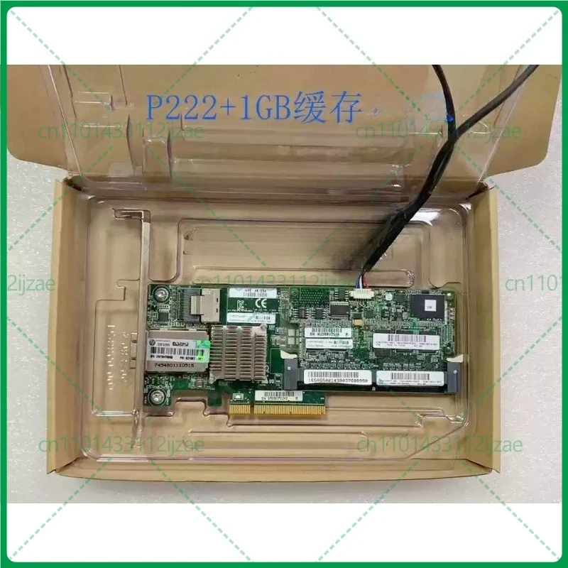 SAS RAID Controller Card for HP P222 with Cache  633543-001 633537-001 PCIe Array Card