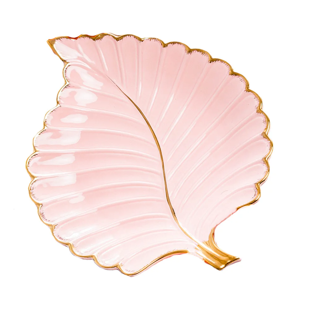 1Pcs High Border Ceramic Tray Multiuse Jewelry Dish for Cosmetics Keys Storage Decoration Jewelry Ceramic Tray