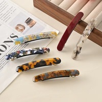 Elegant gradient hairclip for women Korean version Spring clip Fashion Girl hair pin Hair accessories