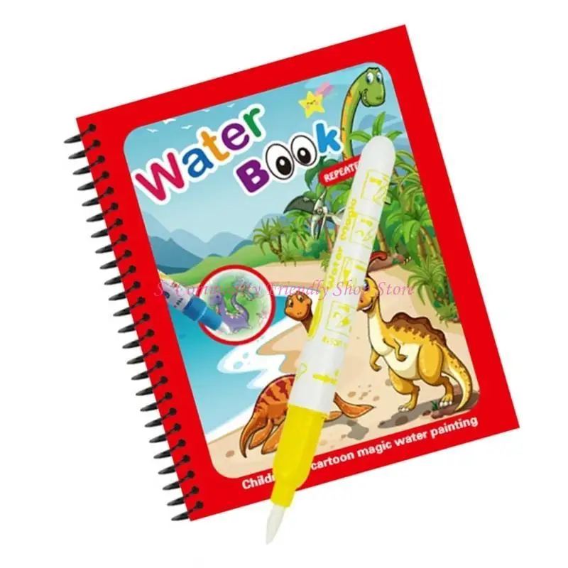 85AE Reusable Travel Water Drawing Books for Children Creative Learning Gift