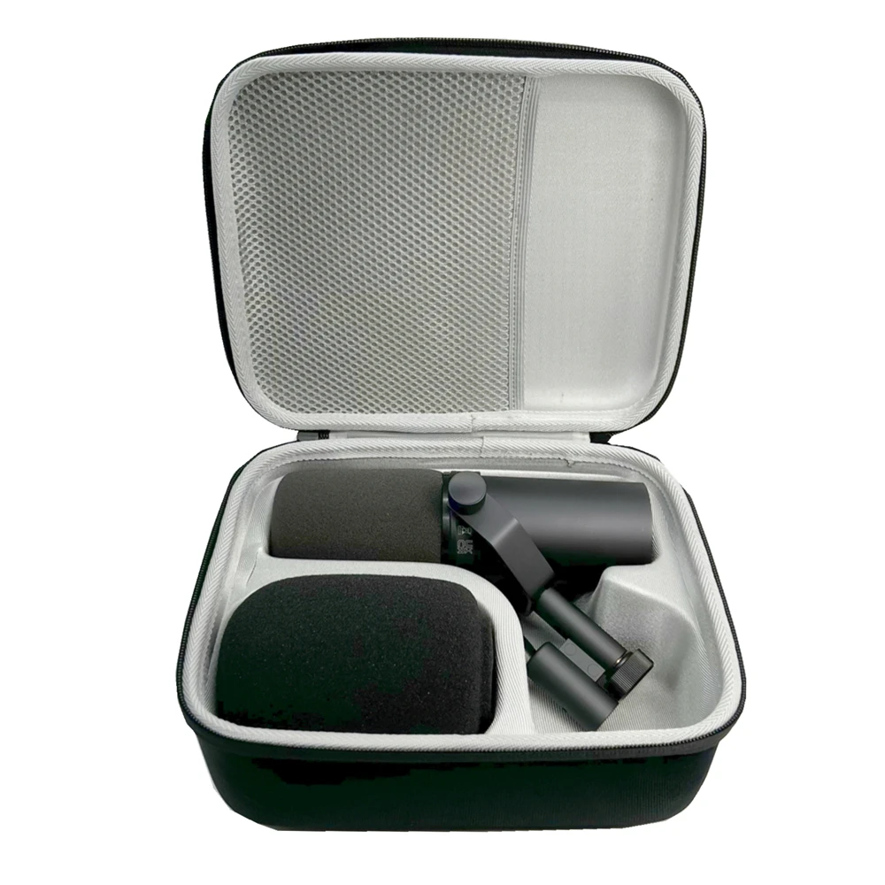 

Storage Case For Shure SM7B Vocal Dynamic Microphone Audio Studio Recording for Shure MV7 / MV7X USB Podcast Microphone