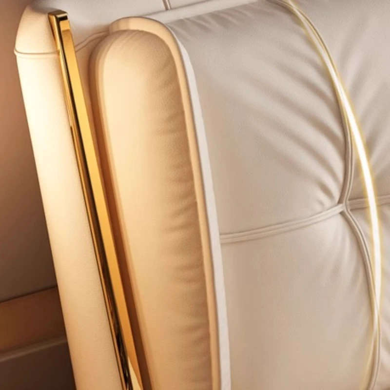 Luxury King Size Bed with Storage Headboard - Image 4