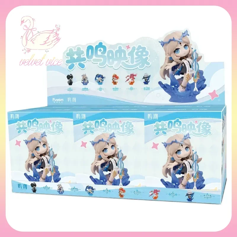 Original Funism Wuthering Waves Resonance Image Series Q Version Figure Blind Box Action Figures Ornaments Collect Toys Gifts