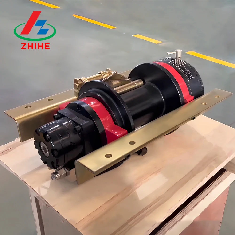 

60 Ton Hydraulic Winch for Truck Recovery 5T-6T with Steel Wire Rope 25T Hydraulic Winches Steel Material Product