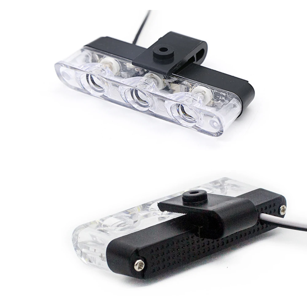 سيارة مصبغة ضوء فلاش ، لاسلكي للتحكم عن بعد ، الشرطة ، أضواء القوية في حالات الطوارئ ، منارة ، اطفاء تحذير مصباح إشارة ، 3LED ، 8 وحدات #4