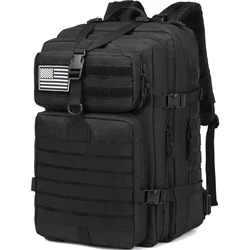 Molle mochila ao ar livre, Daypack impermeável, Bug Out mochilas, 3 dias, 45L