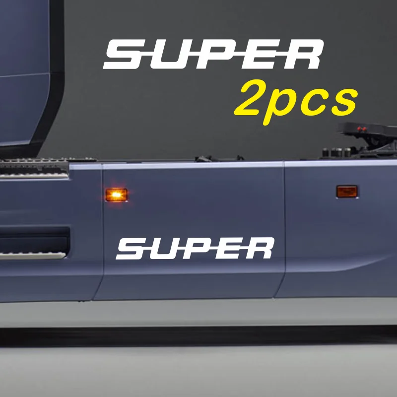 

2pcs for Scania SUPER Cab Window Car Truck Sticker Decal Vinyl Decor