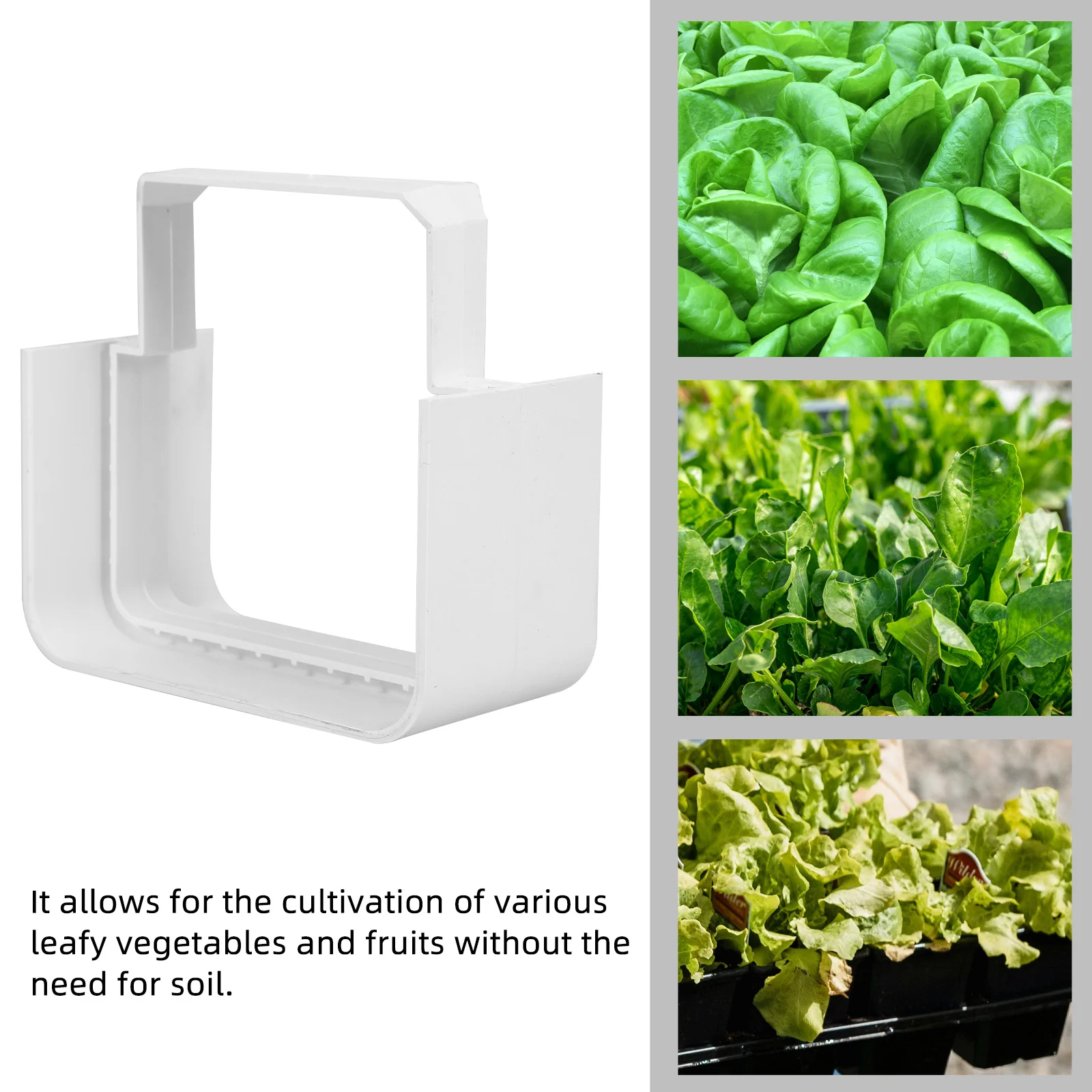 

Pvc-U Planting Pipe Fittings Hydroponic Growing Systems Drip Irrigation Connectors Vegetable Cultivation Accessories Tube