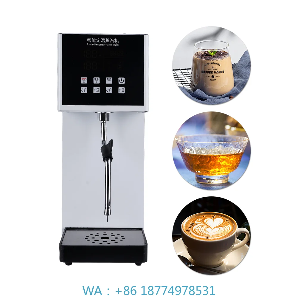 1. 6L Tank Stainless Steel Water Boiler Intelligent Control Panel Plug‑and‑play Installation for Boba Shop Beverage Preparation
