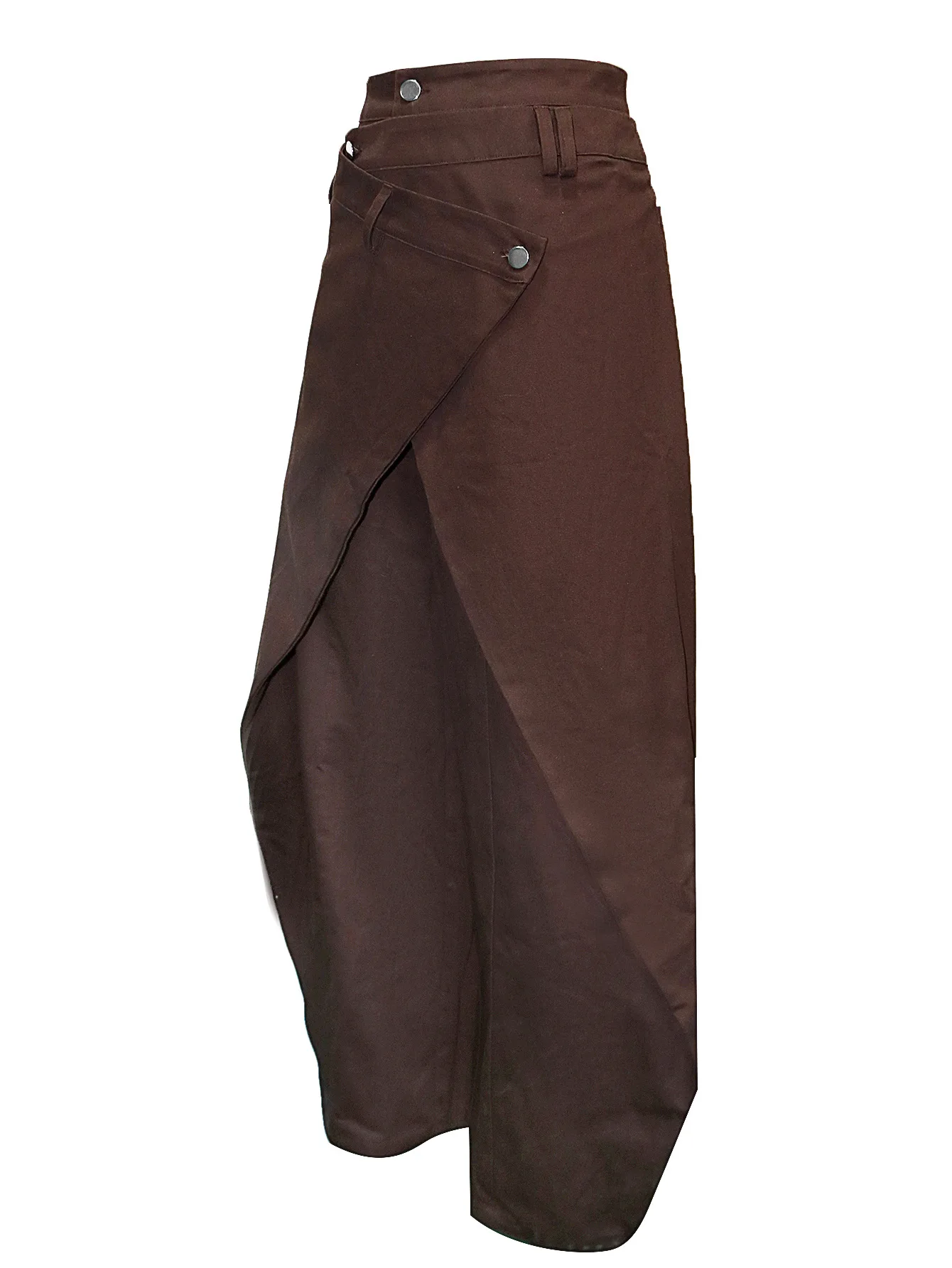 Women Irregular Wide Leg Pants Solid Straight Trousers Full Lenth High Waist Zipper Loose Fit Office Lady Casual 2026 Spring