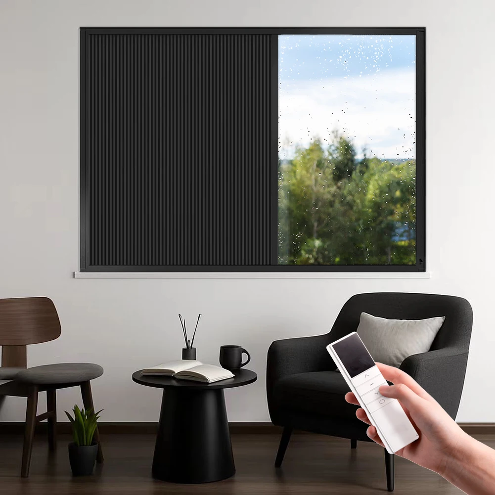 ZSHINE Total  Blackout Honeycomb Blinds Rechargeable Motorized Control