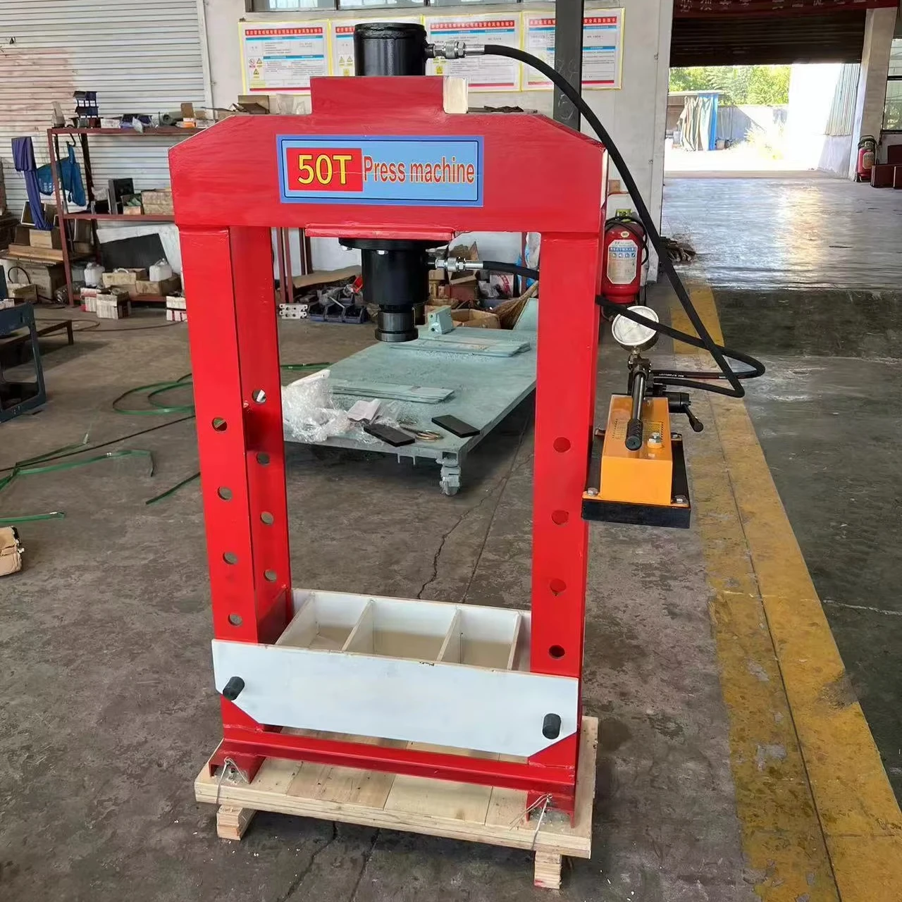 WELLDE 50-тонный мастерский пресс Ручной гидравлический пресс