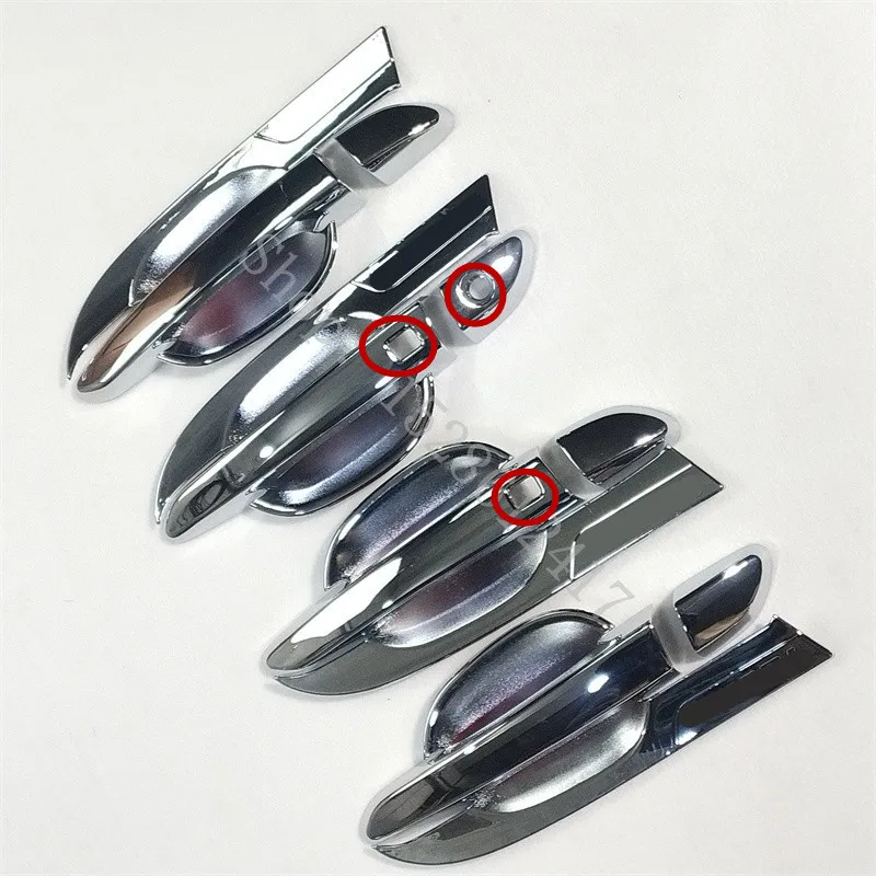 Car Styling For Hyundai Tucson TL 2015 2016 2017 2018 ABS Chrome Auto Accessories car Door Handle Cover